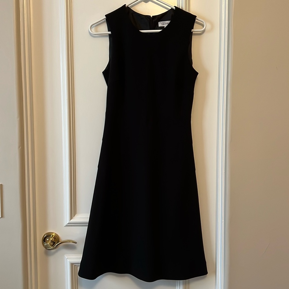 Black Calvin Klein sheath dress, size 4